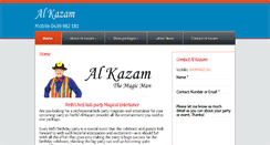 Desktop Screenshot of al-kazam.com