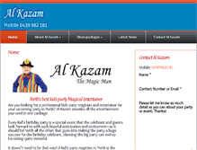 Tablet Screenshot of al-kazam.com